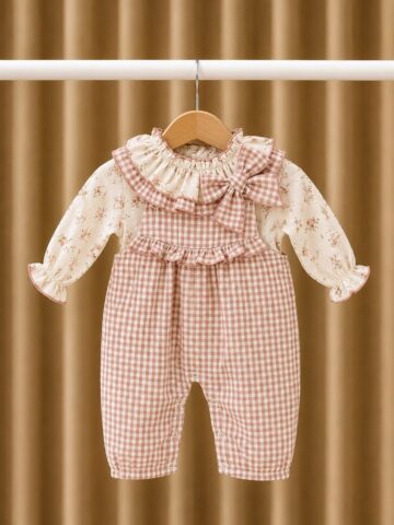 Conjunto camisa e jardineira Babi