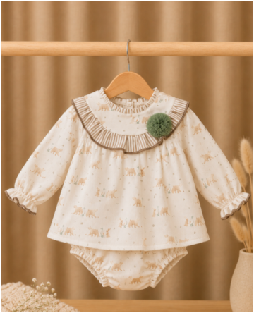 Vestido e tapa fraldas Yoedu
