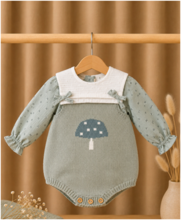 Conjunto camisola e fofo Yoedu