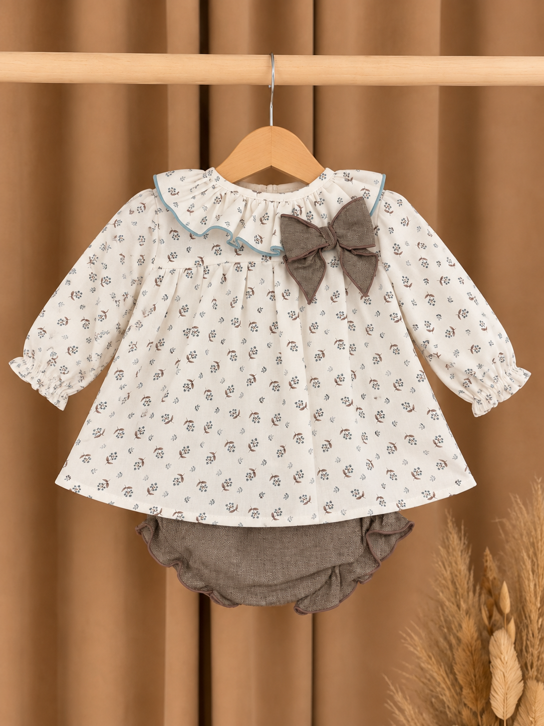 Vestido e tapa fraldas Calamaro Baby