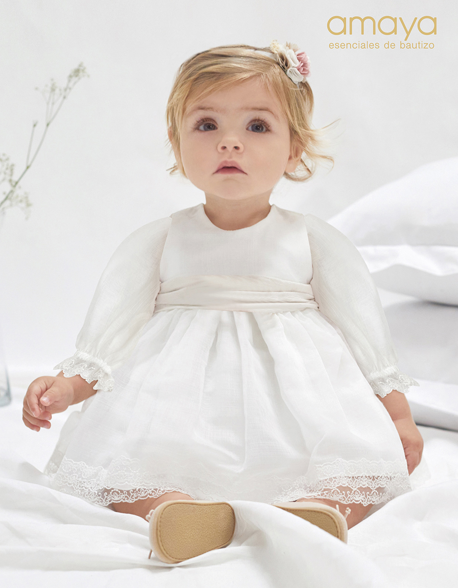 Vestido Bebé em Organza Amaya